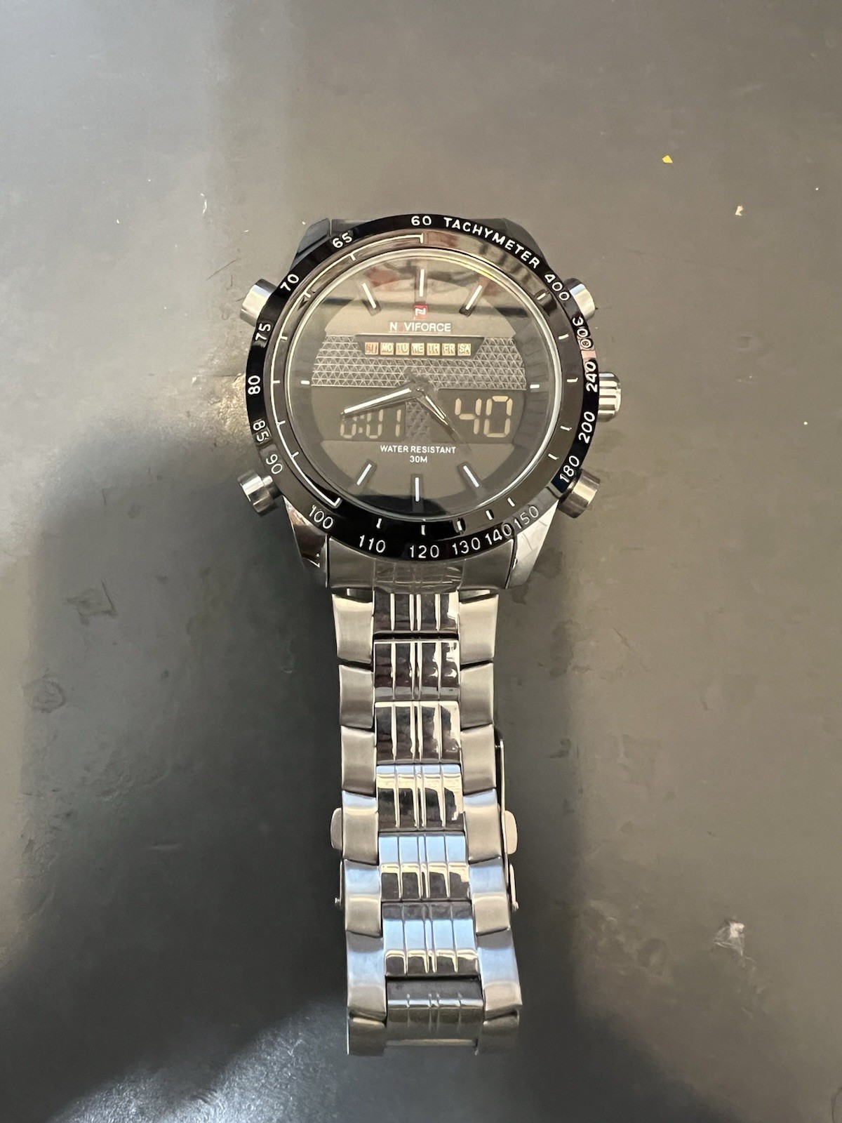 NAVIFORCE – Convair – Dual Time (NF9024M) Mens Watches Analogue Digital Antialle