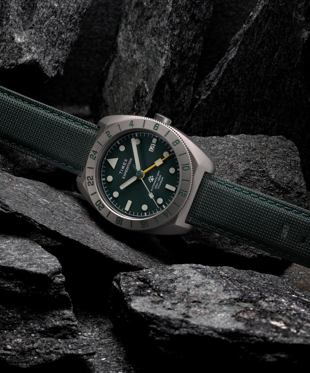 Timex Green Mens Analogue Watch Expedition Pioneer TW2Y63400