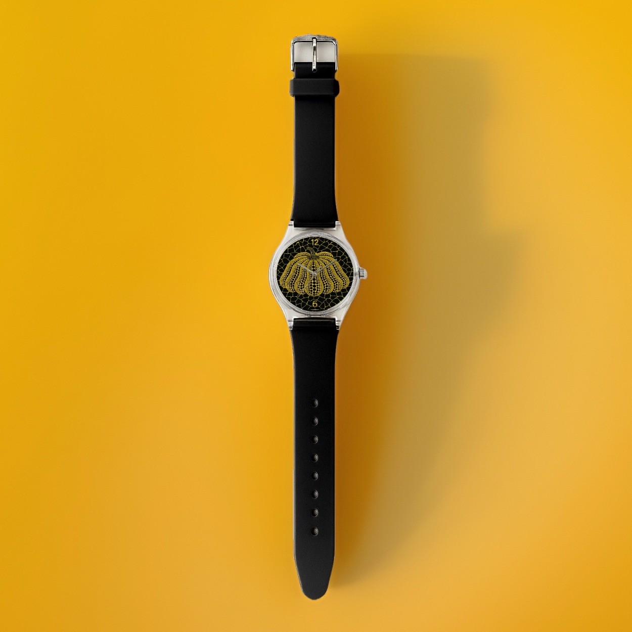YAYOI KUSAMA Pumpkin Infinity MOMA Basquiat Dots Pop Art Wrist Watch Wristwatch