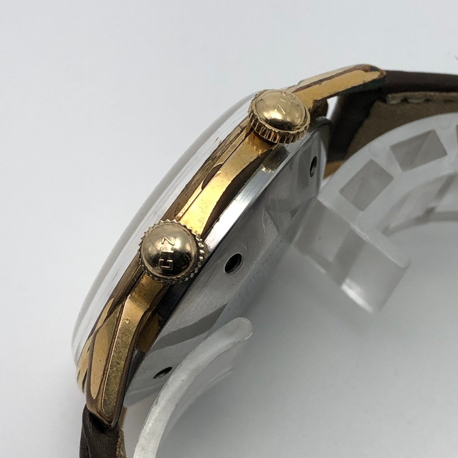 Vintage 1963 Citizen Alarm 4H Four-hand 21Jewels C.G.P. Hand-winding Japan #2613