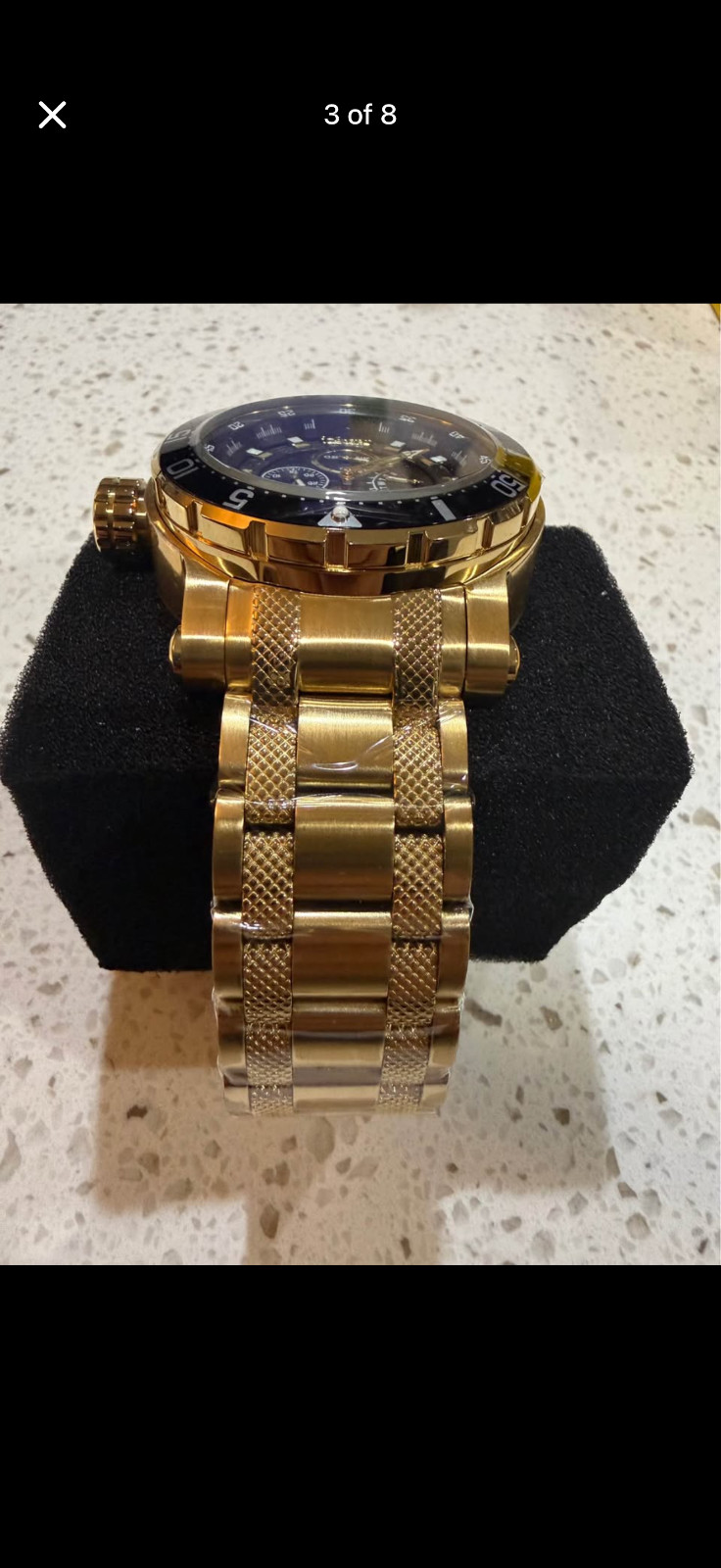 Invicta Coalition Forces Revolver Watch Mens 52mm WITH TRAVEL CASE!