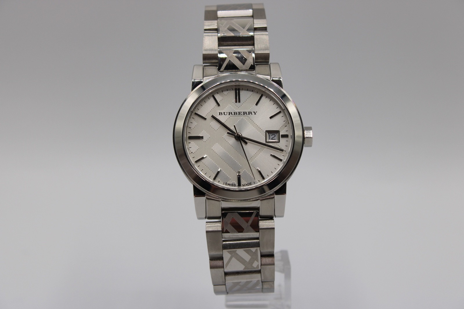 Burberry The City BU9144 Stainless Steel Silver Dial Women’s Watch 34mm