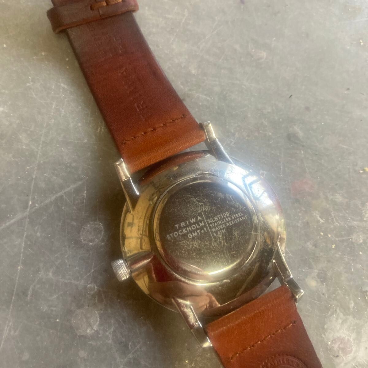 TRIWA Authentic KLINGA Men Quartz Day Date Dress Watch 5 ATM Sweden 20mm