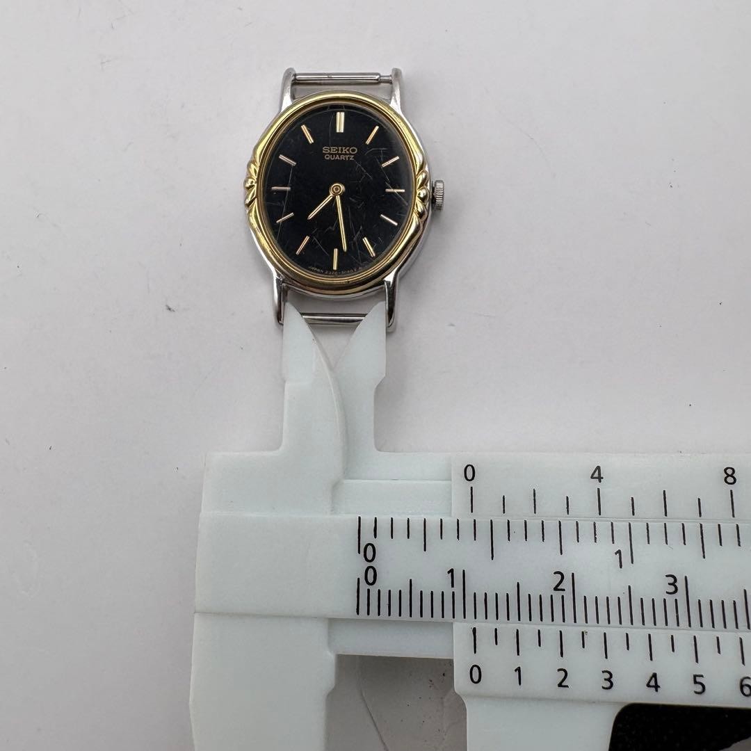 SEIKO 2320-6520 Quartz Black Dial Working Women’s Watch