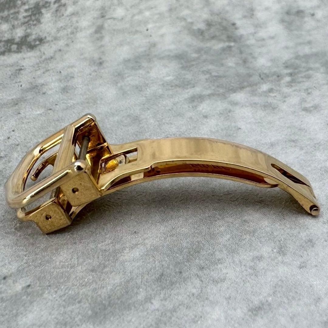 Cartier D-Buckle 14mm Gold Stainless Steel Watch Clasp Japan 071222