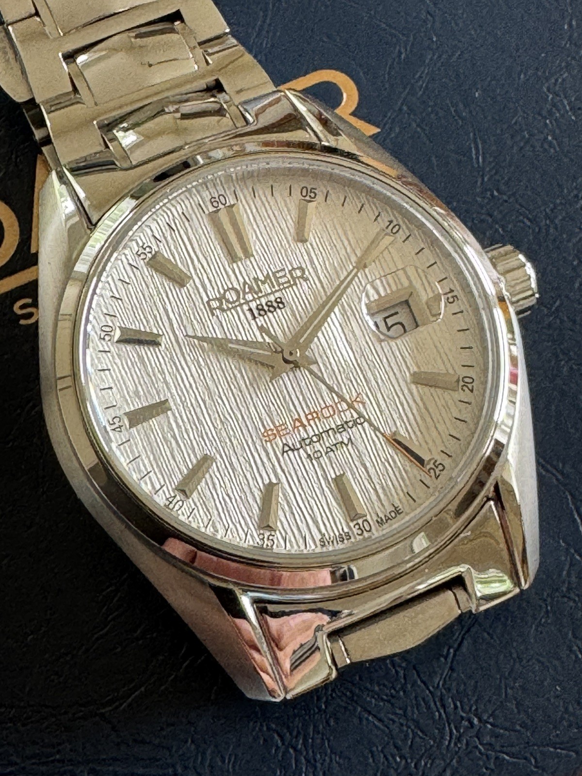 Roamer 210665 41 25 20 Searock Automatic White Dial.