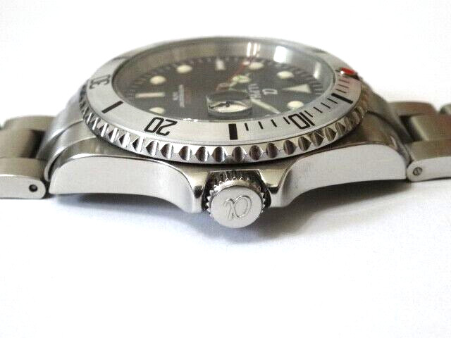Vintage Retro α ALPHA 1993 Submariner Divers 3 ATM Automatic Watch New Old Stock