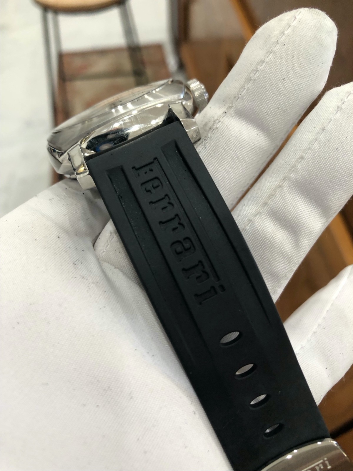 FERRARI PANERAI GMT NEW UNWORN, BOX PAPERS