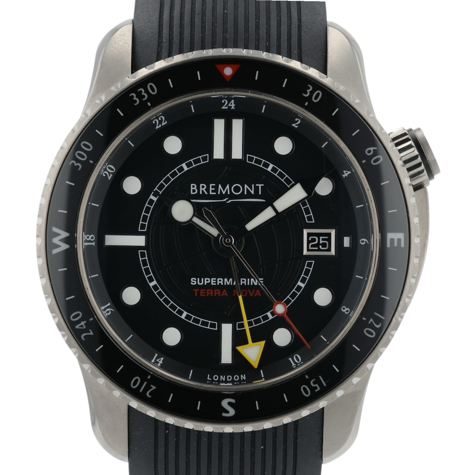 Bremont Supermarine Terra Nova Black Dial Titanium 43mm Automatic Men’s Watch