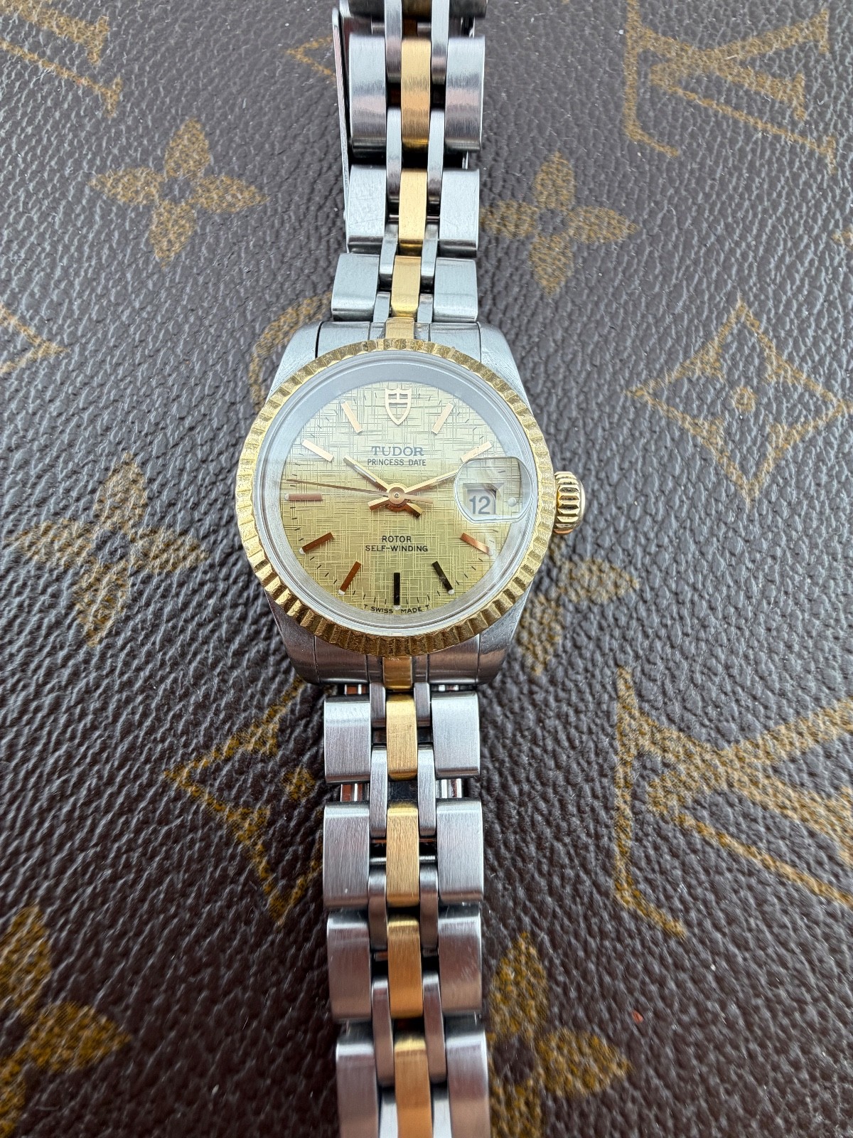 Tudor Prince Date Princess Date Tapestry Dial T Swiss T Warranty Original Lady