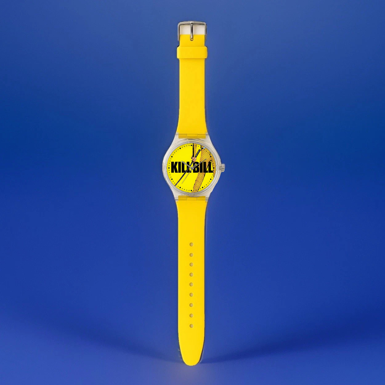 Kill Bill Inspired Pulp Fiction Quentin Tarantino Bruce Lee Art Watch Wristwatch