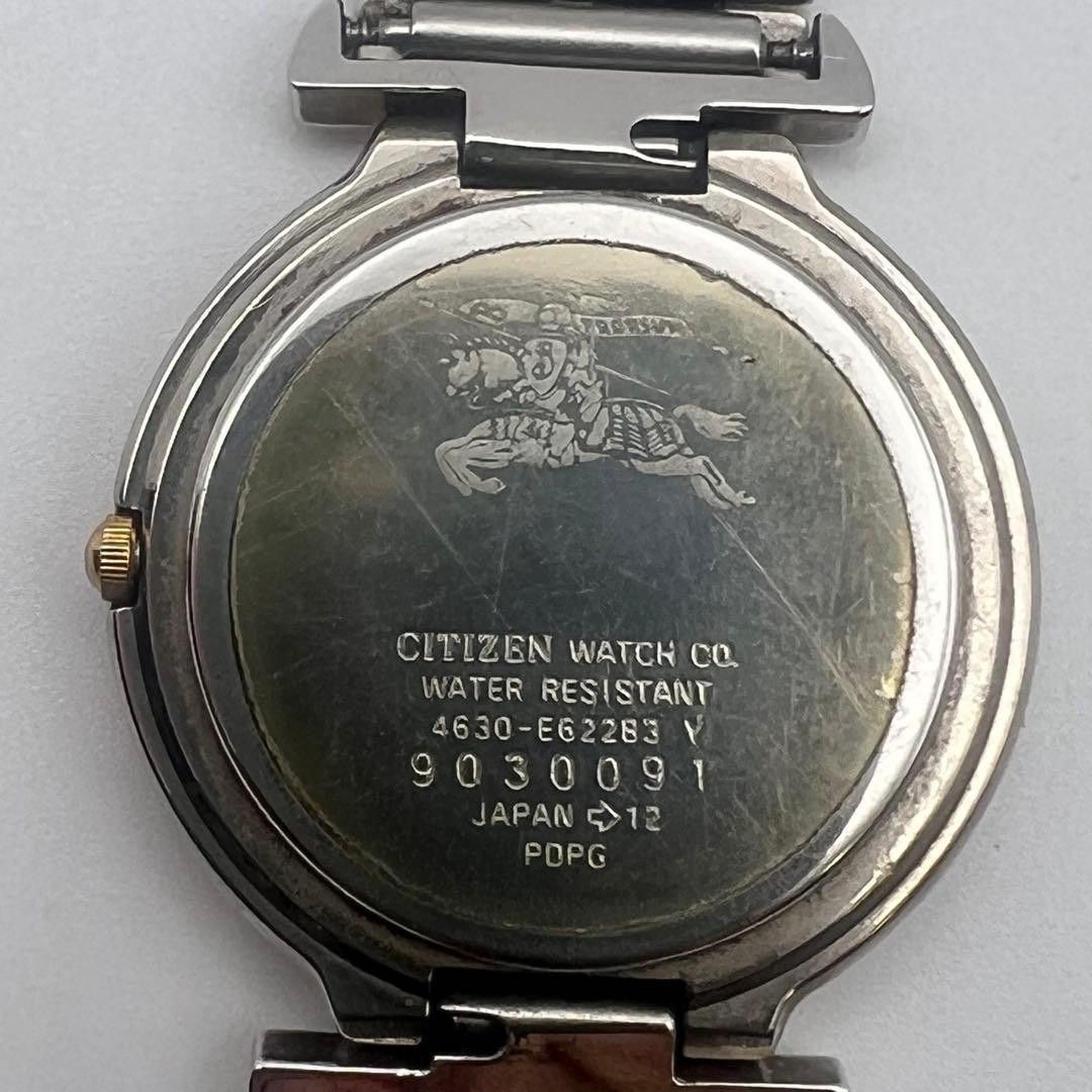 Rare Working Burberry Wristwatch Horse Logo Combination Color A 19