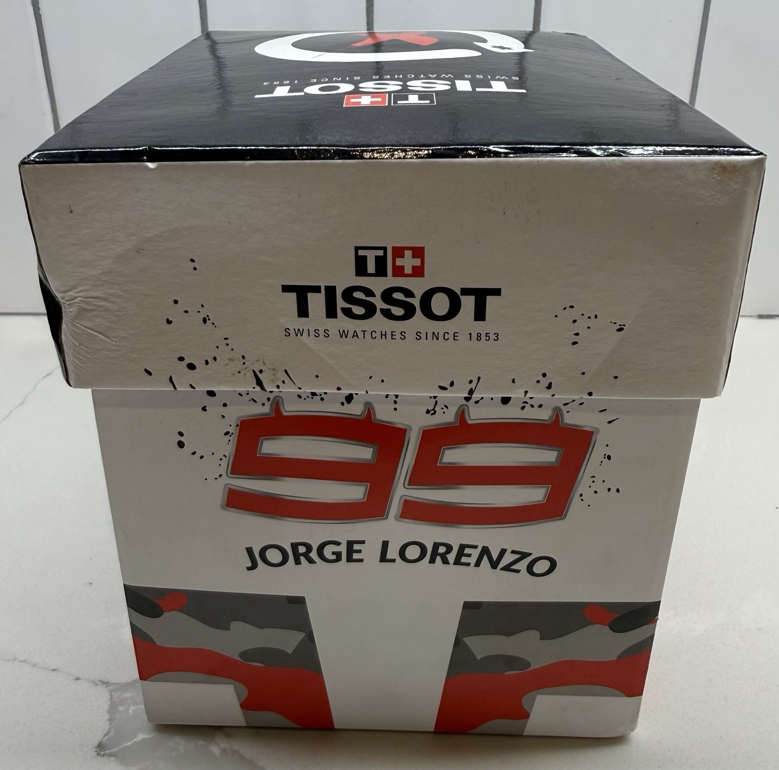 TISSOT T-Race JORGE LORENZO 2017 Limited Edition 1502/2017 Anthracite Dial Watch