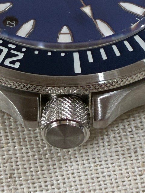 Seiko Prospex Sea Samurai Diver Blue Dial Stainless Steel Watch SRPL51