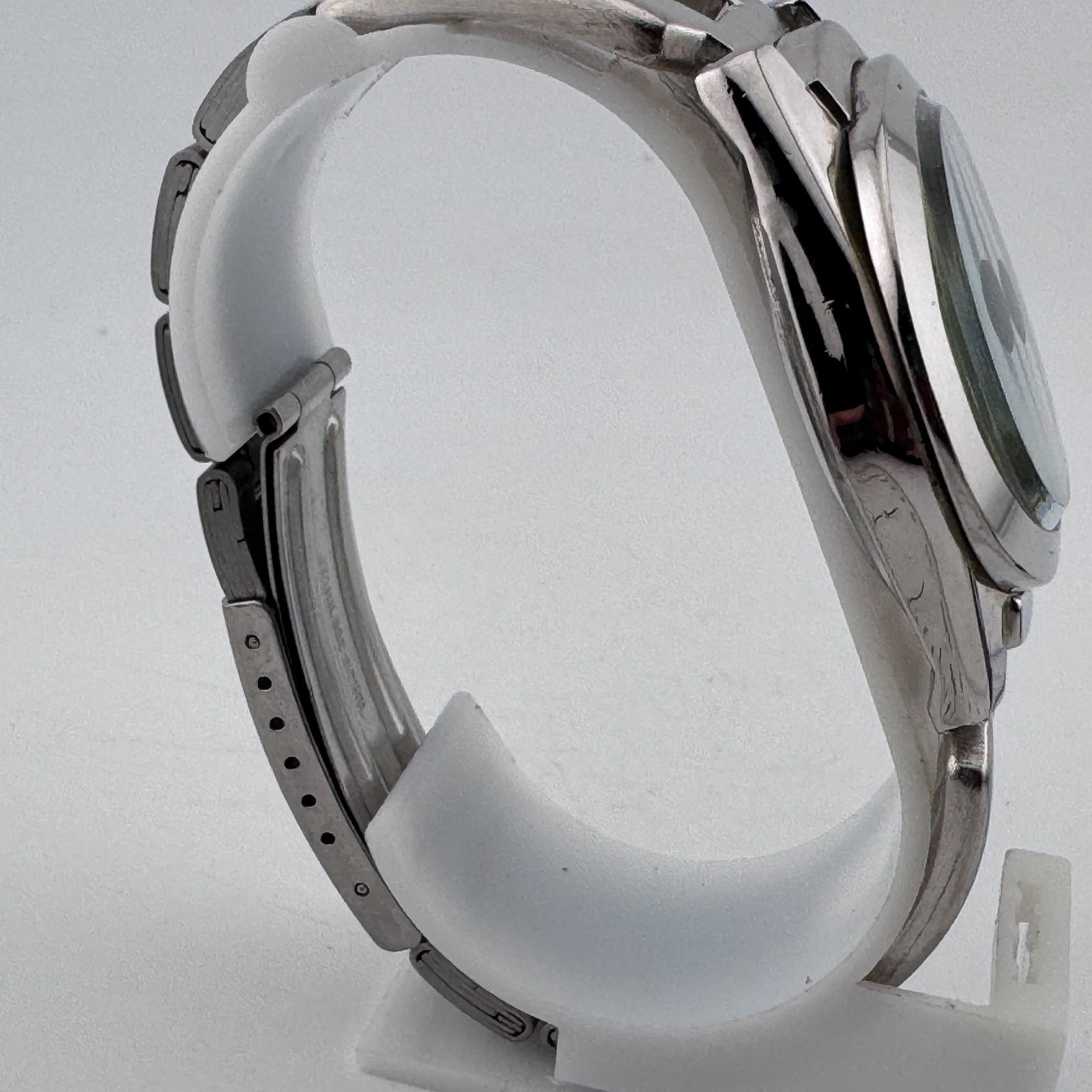 Vintage Tokyobay Japan Quartz Watch Unisex Silver Black Oval Analog New Battery