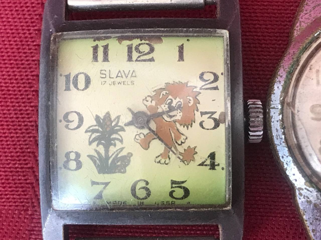 Mechanical Wrist Watch Lot 4 Slava Vesna Zvezda Soviet USSR For Repair Parts