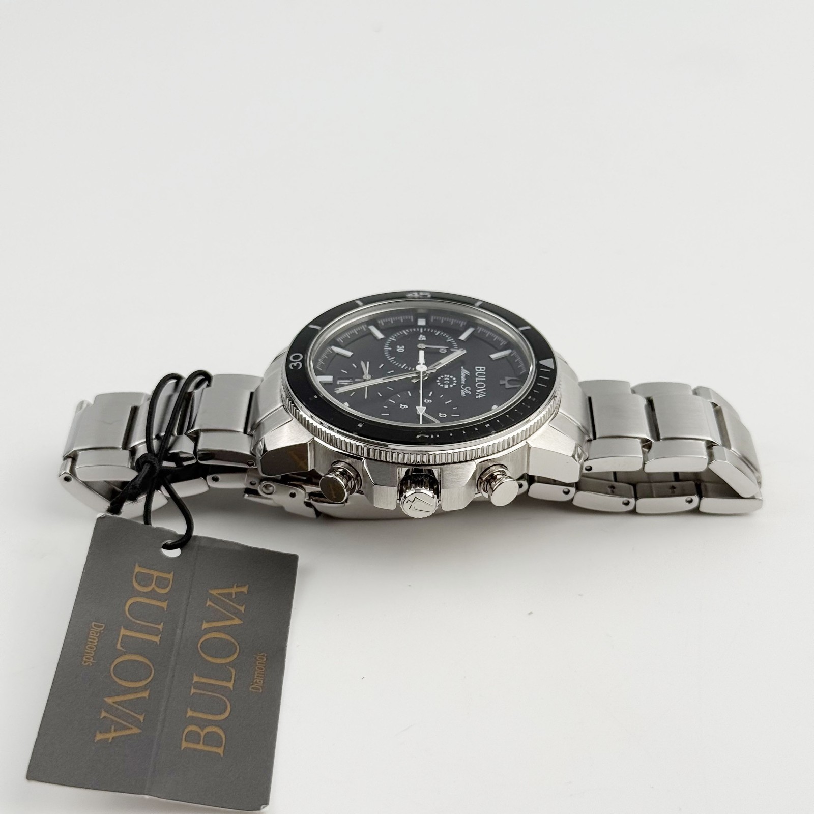 Bulova Marine Star Series C Stainless Steel Chronograph Men’s Quartz Watch96B272