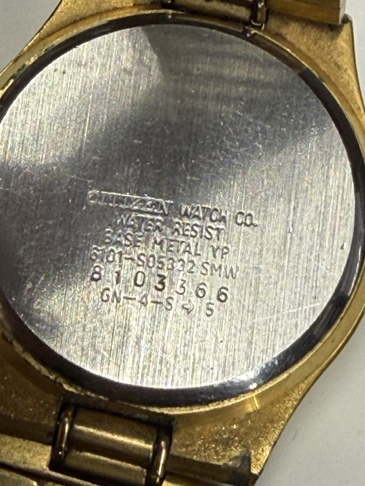 Citizen Quartz Men’s watch 6101-S05822 Bilingual (German/English) gold-tone YP