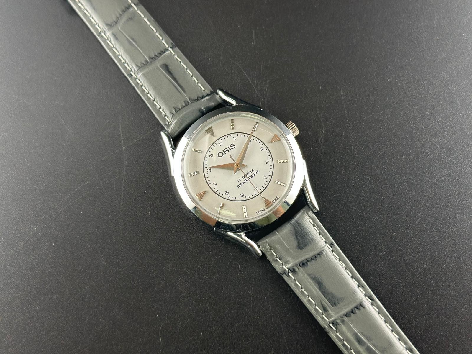 Vintage ORIS Swiss Hand-Wind Classic Mechanical Collectible Men’s Wrist Watch
