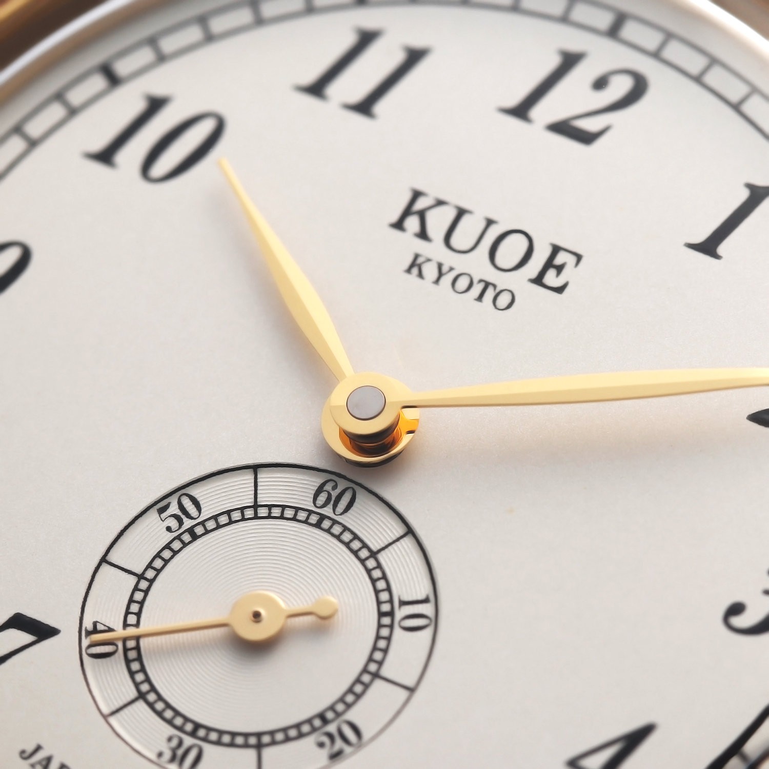 KUOE KYOTO OLD SMITH 90-007 Small Seconds Automatic Black Cordovan Strap 35mm