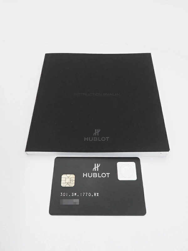 HUBLOT Big Bang Steel Ceramic 301.SM.1770.RX Black Men’s Used Watch #71122