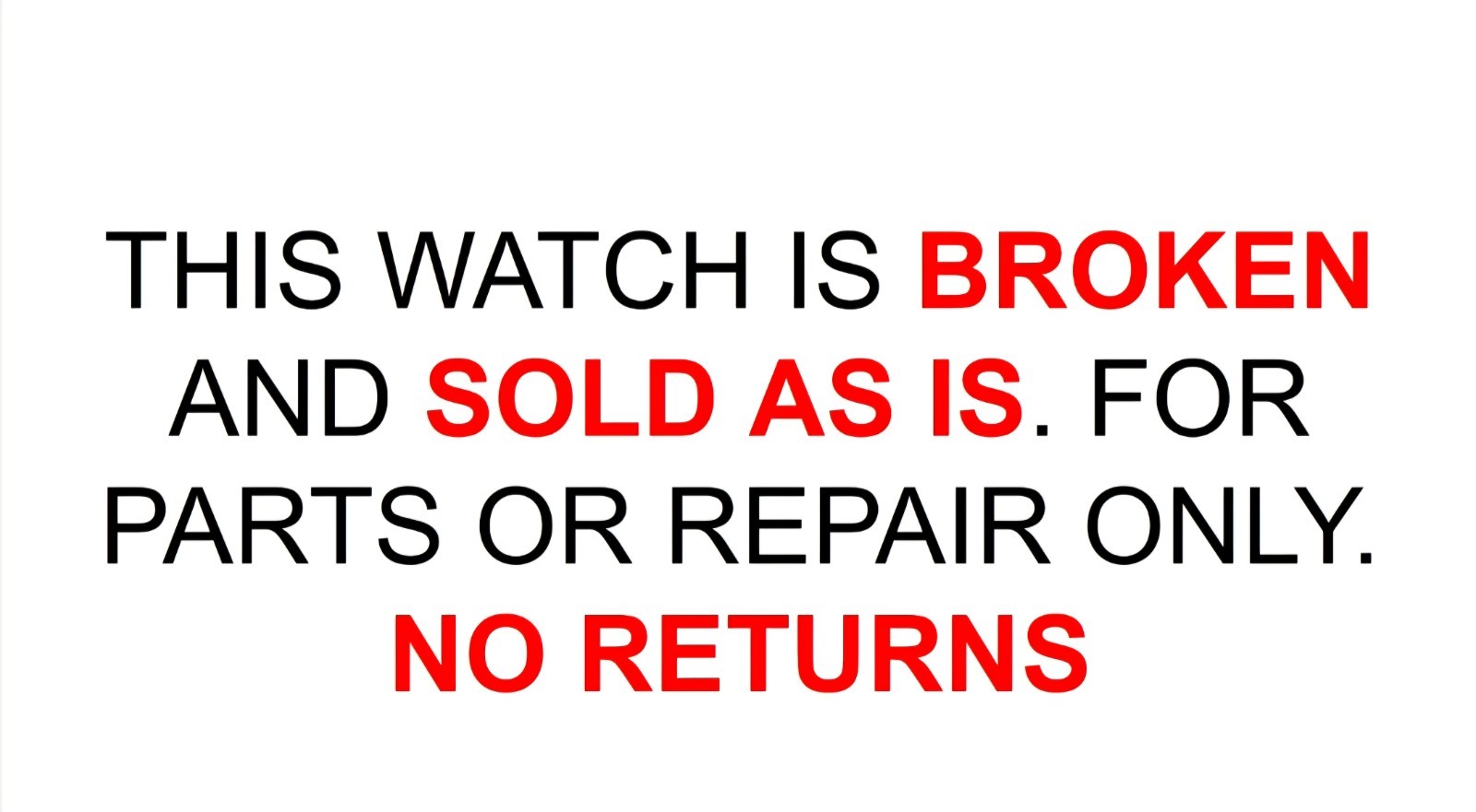 Gucci 2000L Watch **DOES NOT WORK** Parts Only