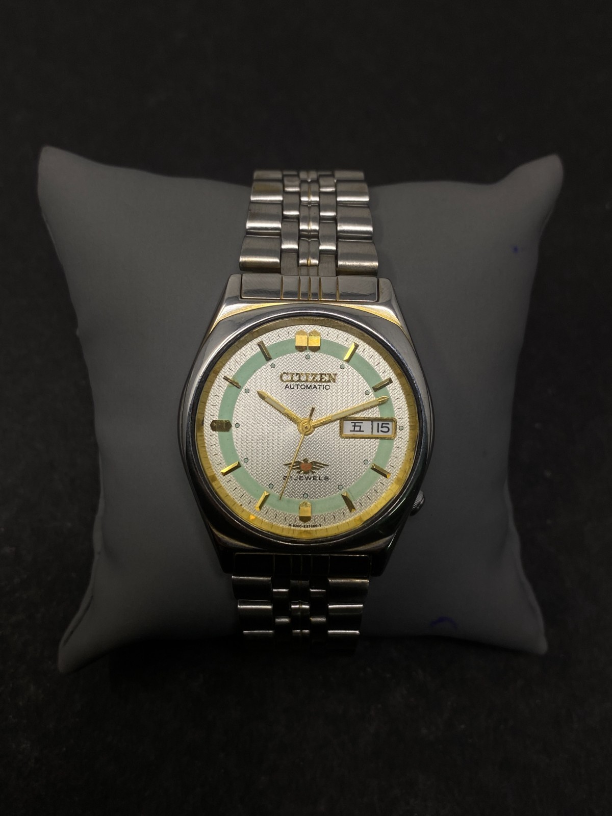Vintage Citizen Automatic 8200A Japan Movement Day-Date Men’s Wrist Watch
