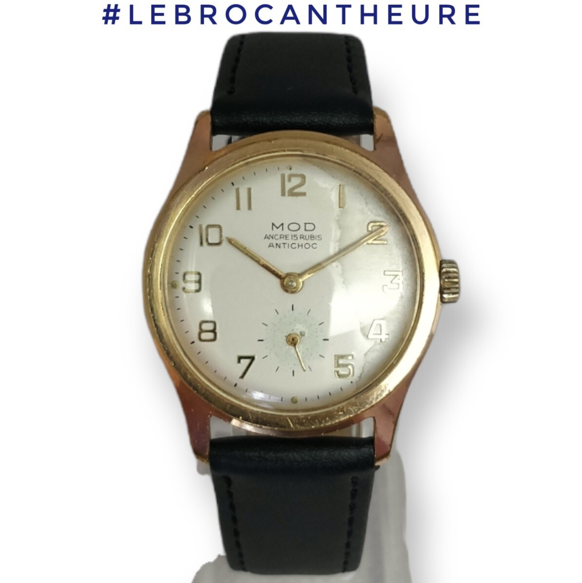 Vintage Mechanical Watch Cupillard 233 60 from 1960 Lebrocantheure