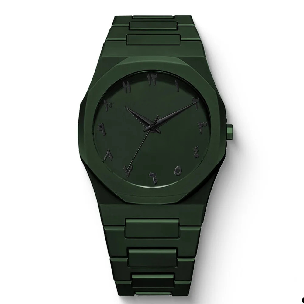 New Fashionable Men’s Watch Simple Black Male Quartz Watches Arabic digital
