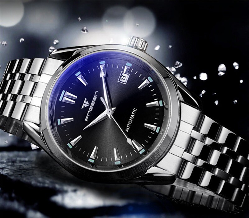 41mm Stainless Steel Luxury Automatic Mechanical Men’s Watch