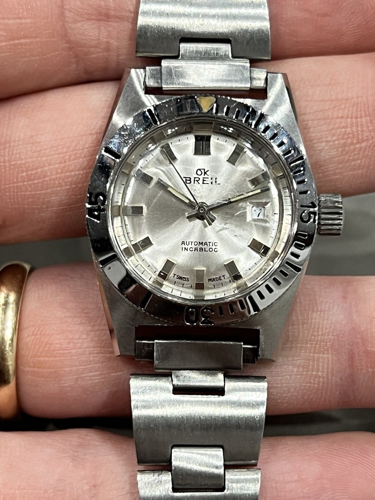Breil Skin Diver (Pre manta) Mechanical Automatic Incabloc Working. Great!