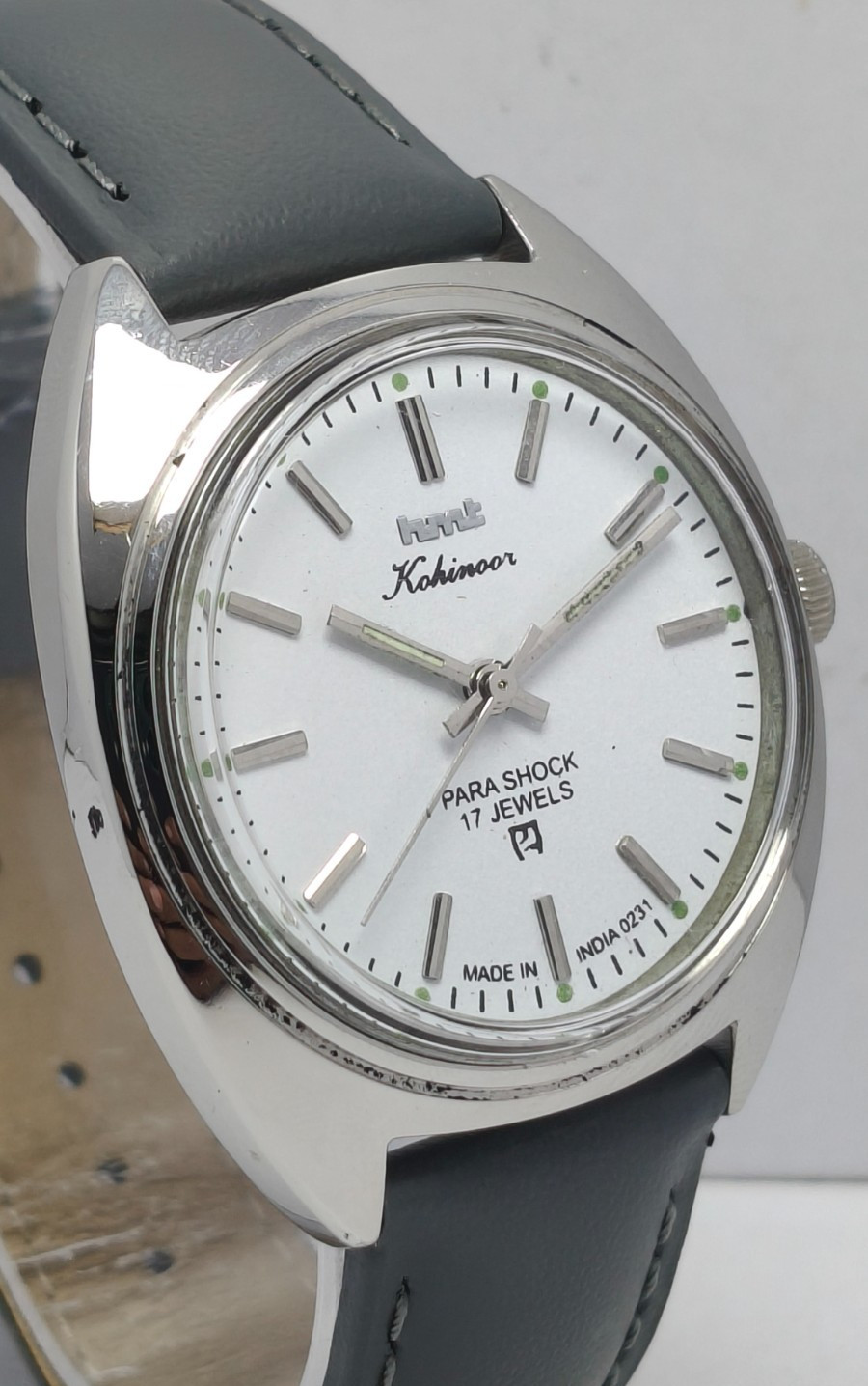 HMT Kohinoor 17 Jewels Hand Winding Wrist Watch For Men’s In Working Condition
