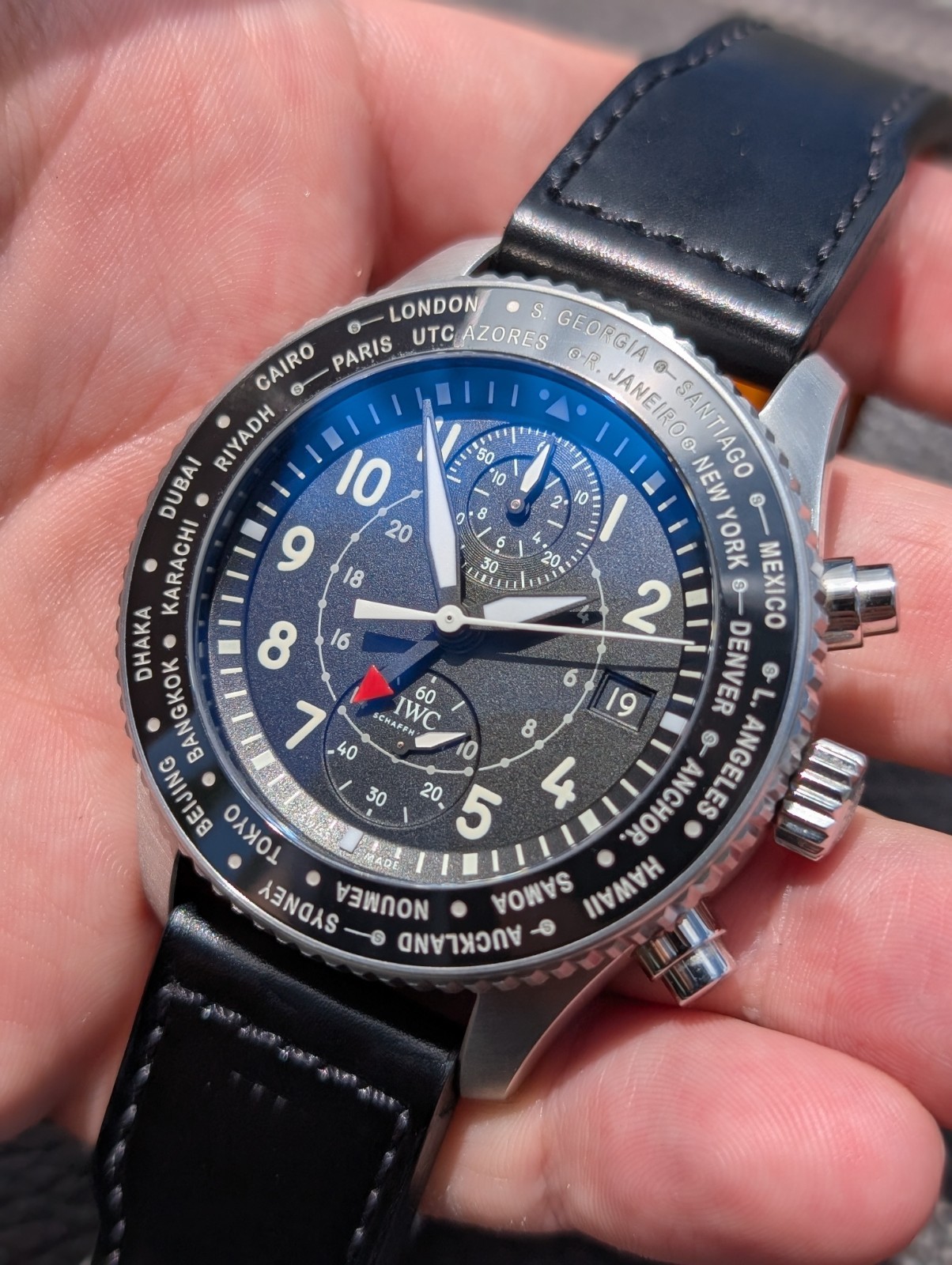 IWC Pilot’s Watch Timezoner Chronograph Reference IW395001