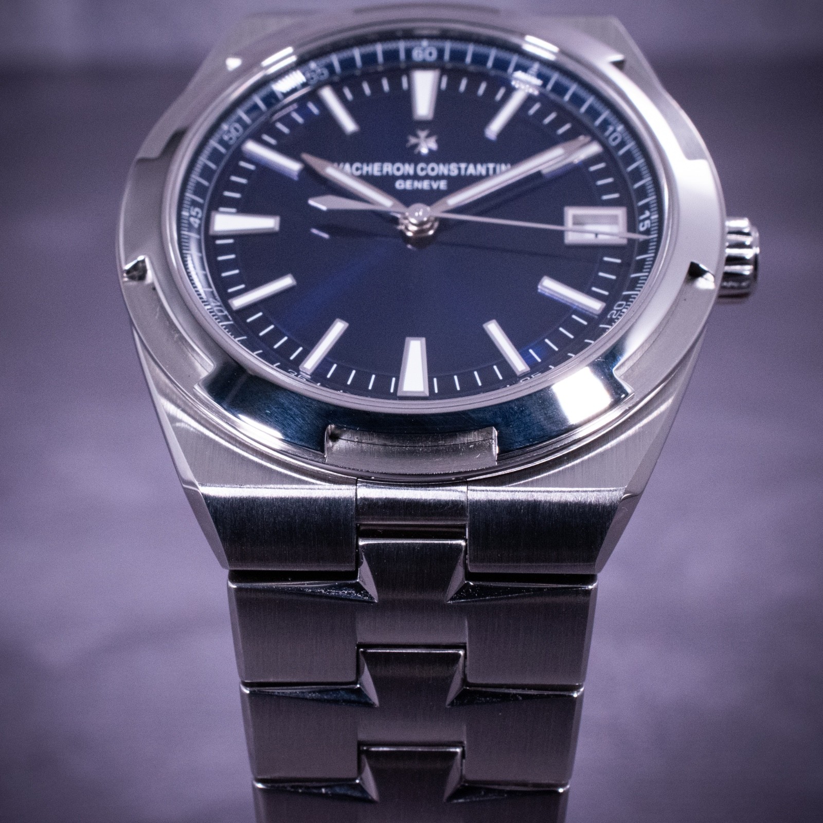 Vacheron Constantin Overseas 41mm Blue Dial, Ref. 4500V/110A-B128 with B&P