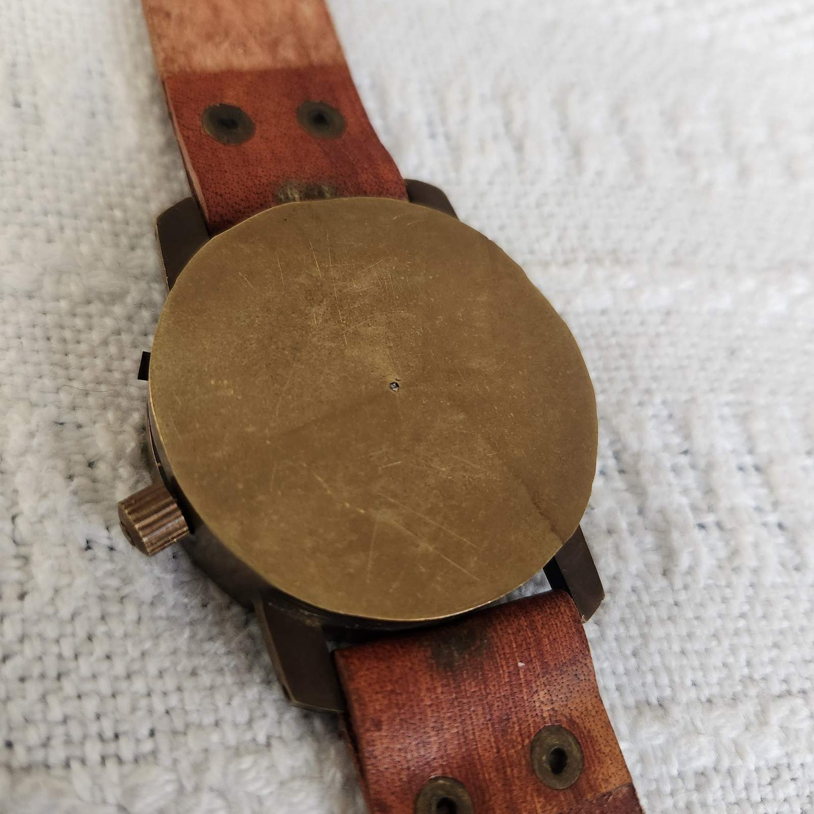 Thick & Chunky handmade artisan compass Tool Designed In watch Format NAVIGATION