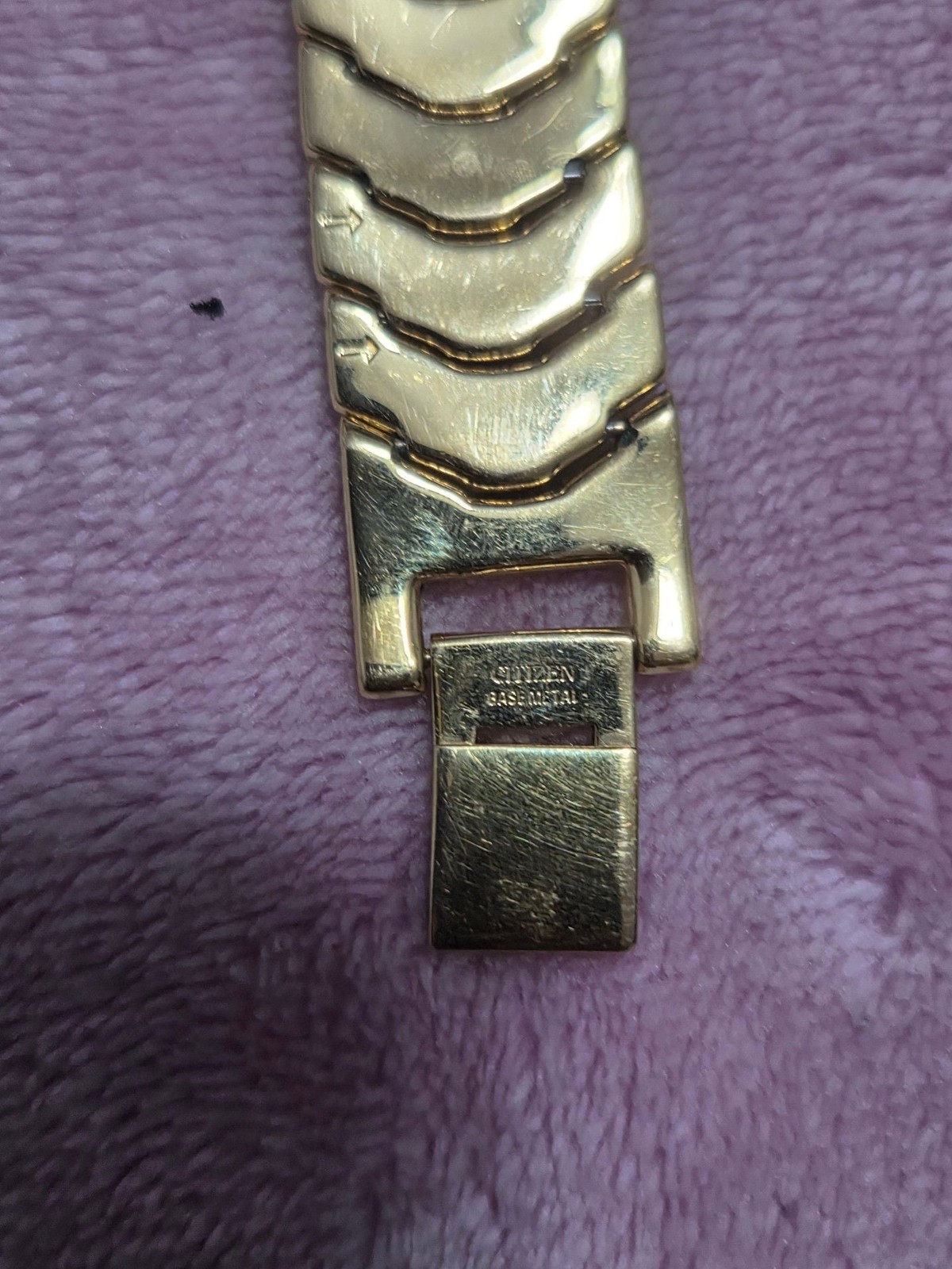 Citizen Elegance Quartz Women’s Gold-Tone Bracelet Watch with Roman Numeral Dial