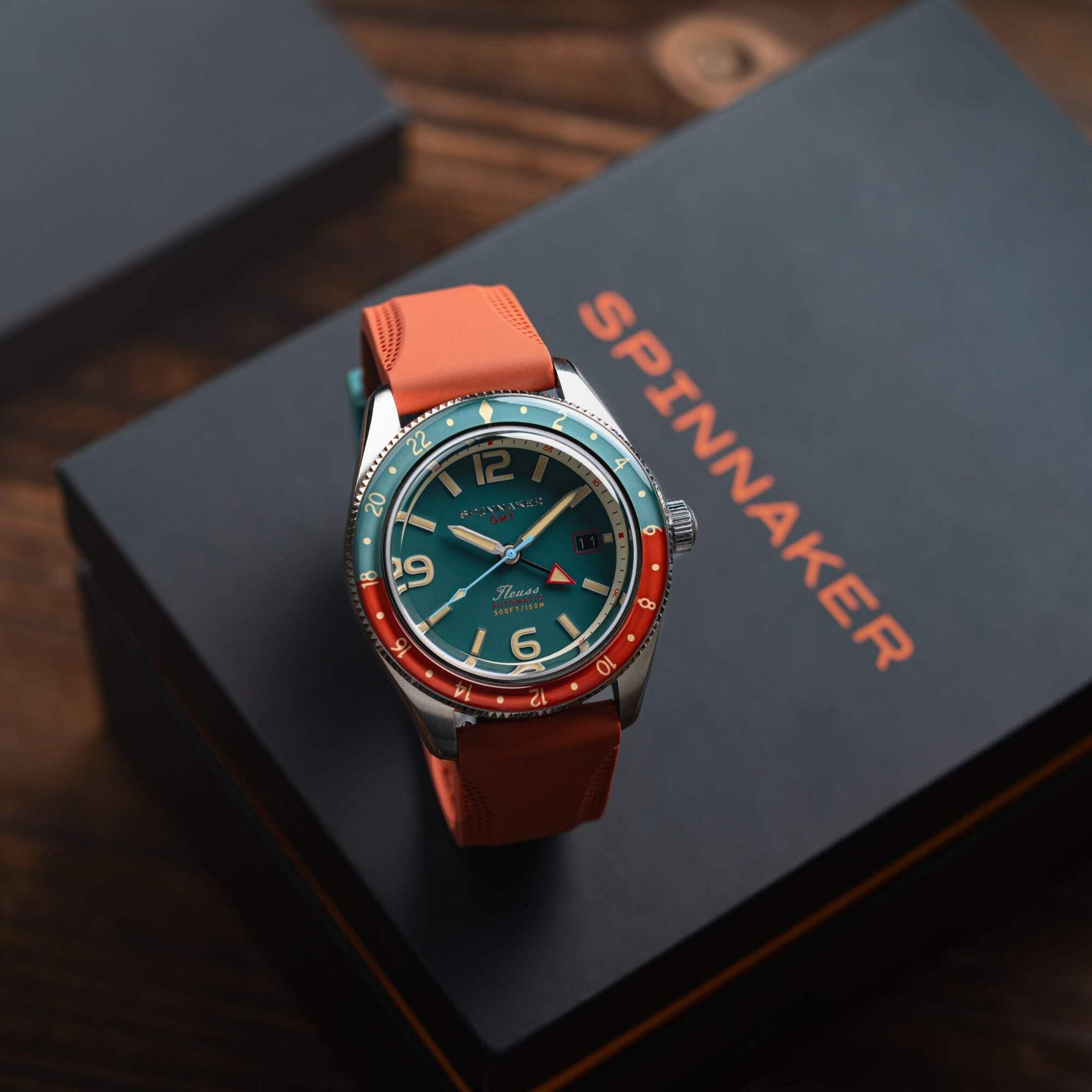 Spinnaker Fleuss Stainless Steel 43mm Japanese Automatic Wristwatch SP-5120-33