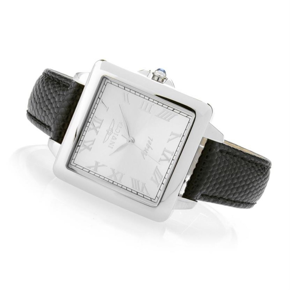 Invicta 21786 Angel Quartz Womens Watch With 5 Piece Leather Strap Set With Box