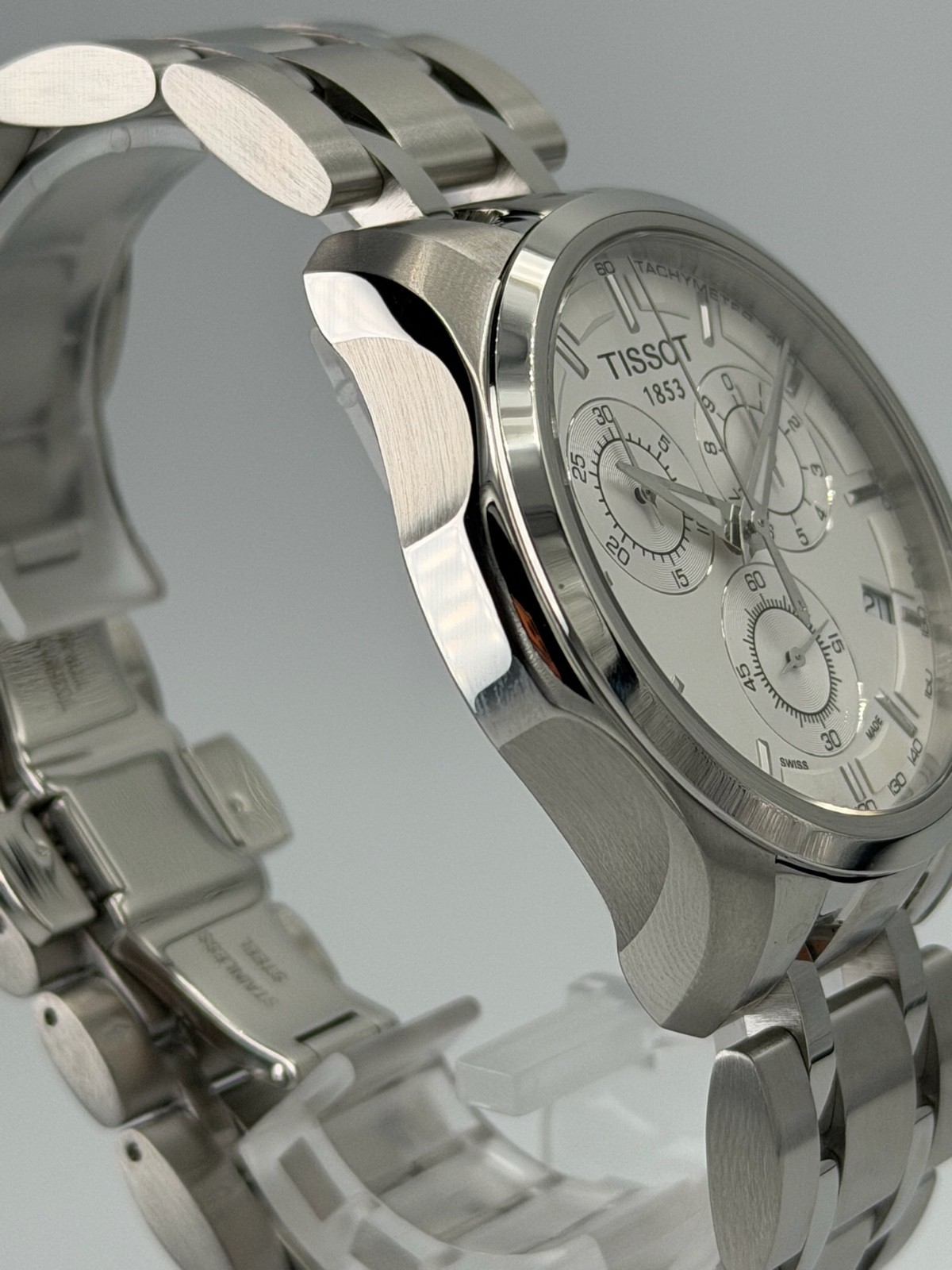 TISSOT T-Trend Couturier Silver Dial Men’s Watch T035.617.11.031.00