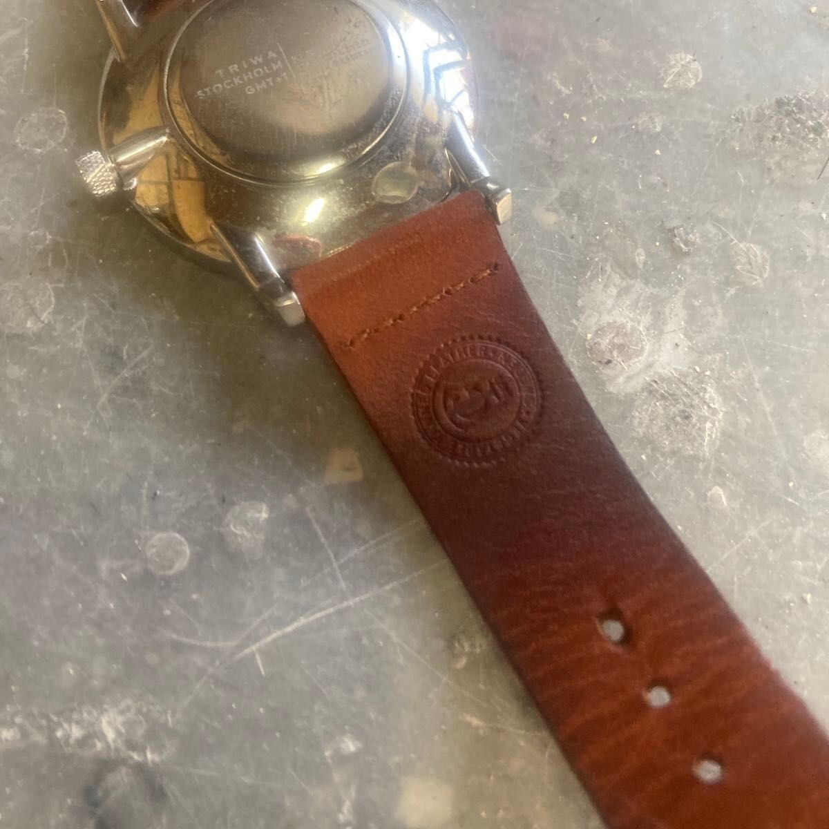 TRIWA Authentic KLINGA Men Quartz Day Date Dress Watch 5 ATM Sweden 20mm