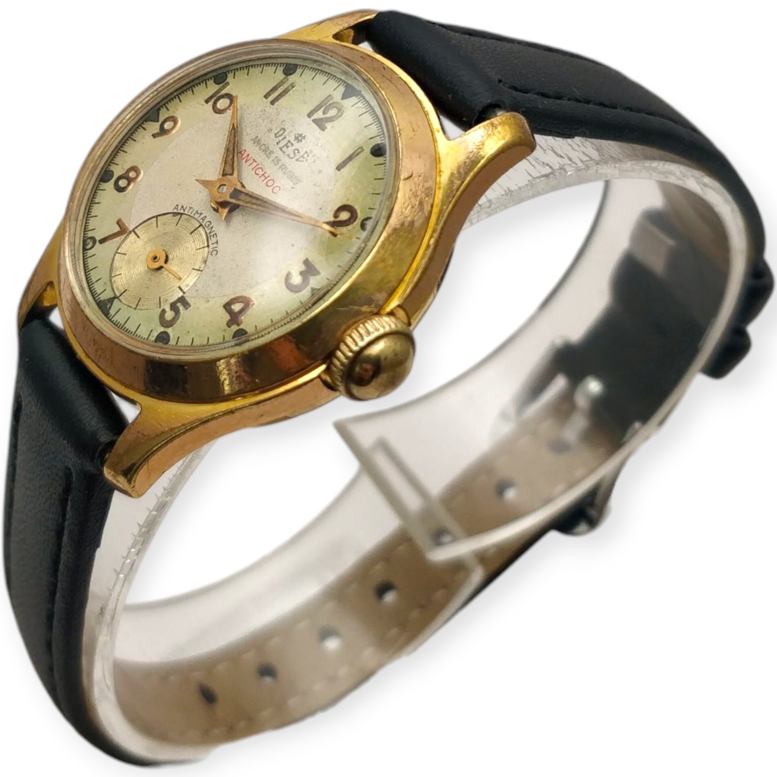 Diese 28mm 1950S Calibre Cupillard 233 Lebrocantheure Montre Vintage Watch