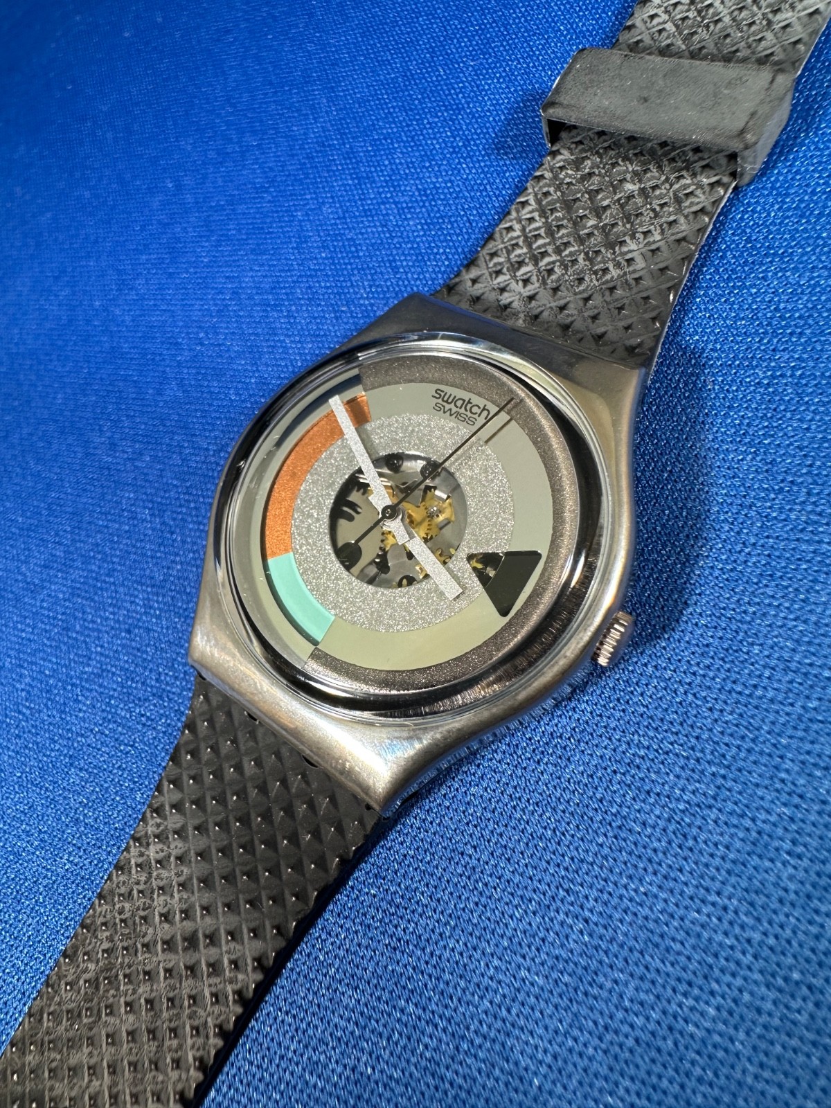 Vintage Swatch 1989 Metropolis Watch, New with tag, Extremely Rare! Model GX405