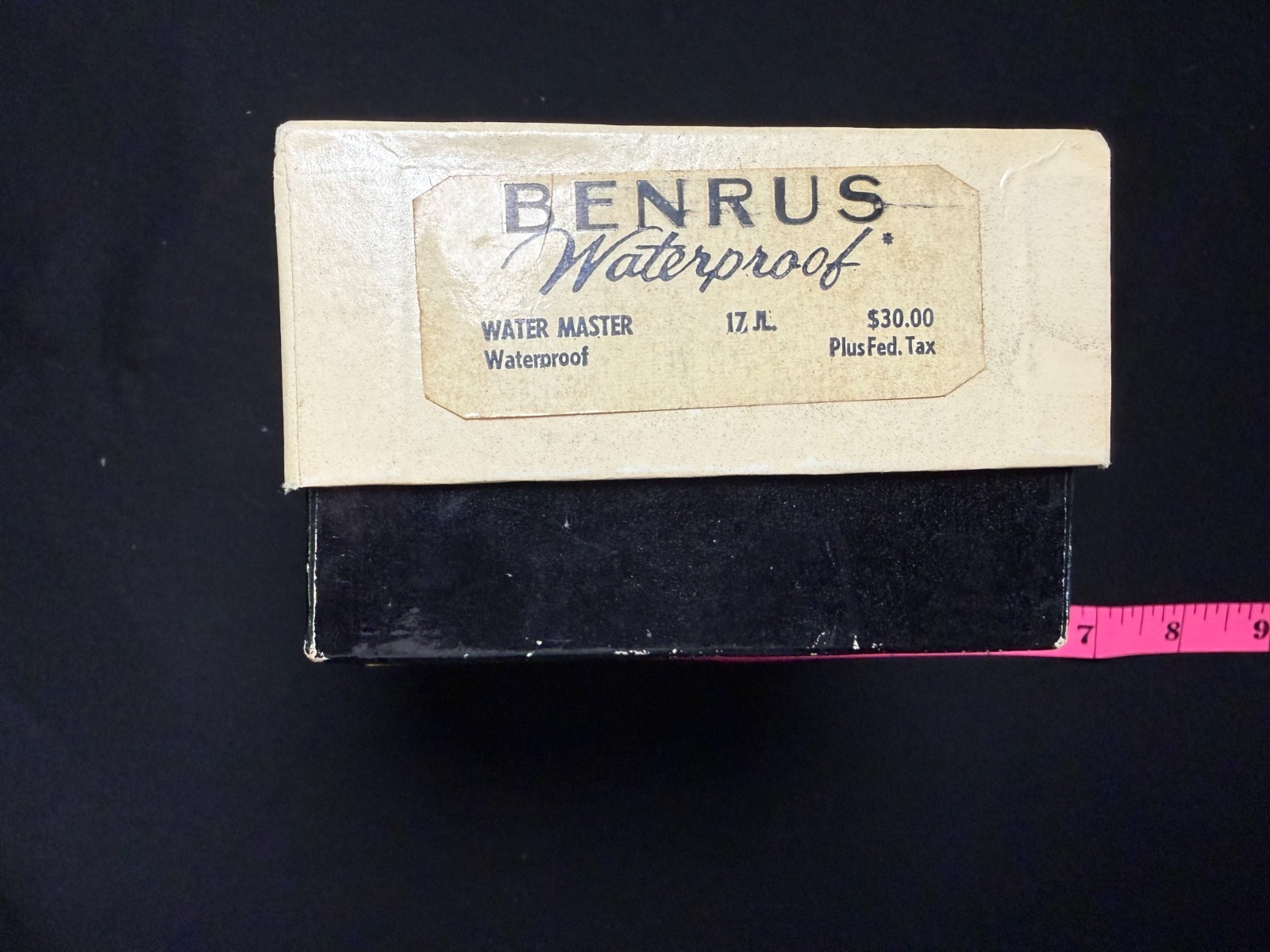 Vintage Benrus Series 2155 Mechanical Watch Working Original Box Papers