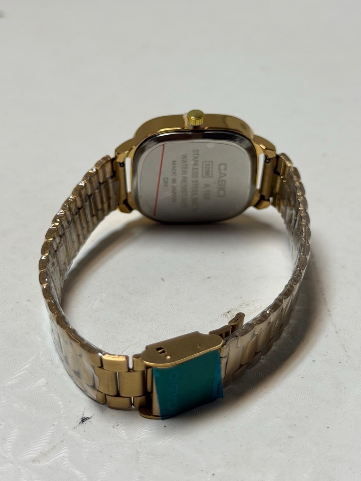 Classic Casio A168 Stainless Steel Waterproof Rare Find Classic Fashion Watch