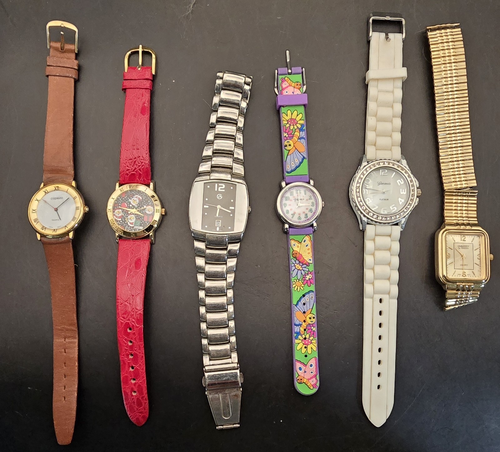 Various Watches (5 Lbs) All Need Batteries. None Tested. Various Condition.
