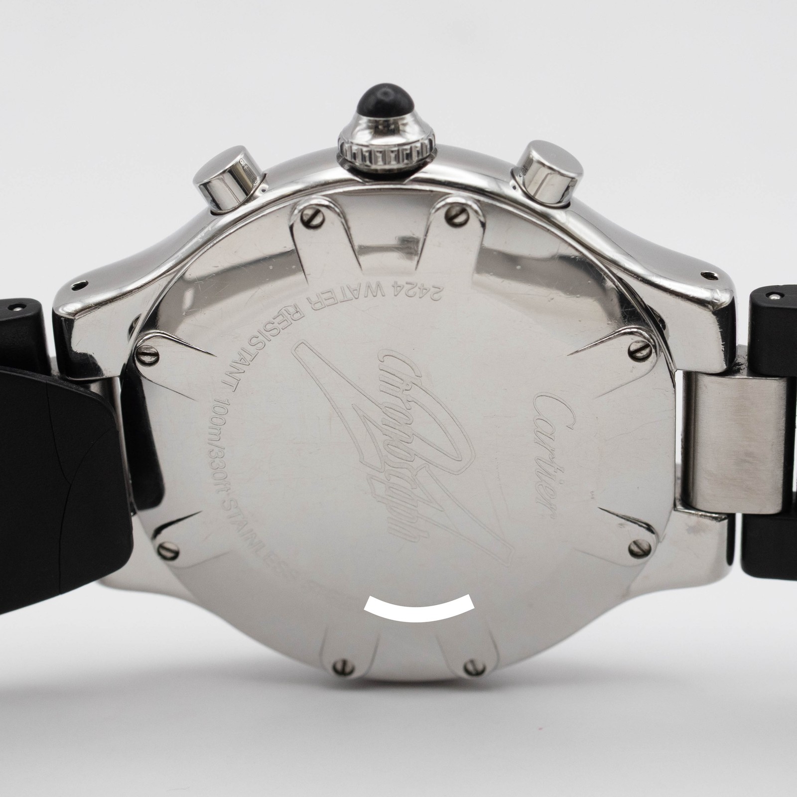 Cartier Must de Cartier 21 W10125U2 Black Dial Quartz Watch