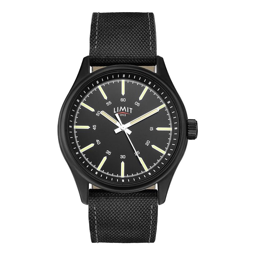 Limit Gents Pilot Black Dial Watch 5948