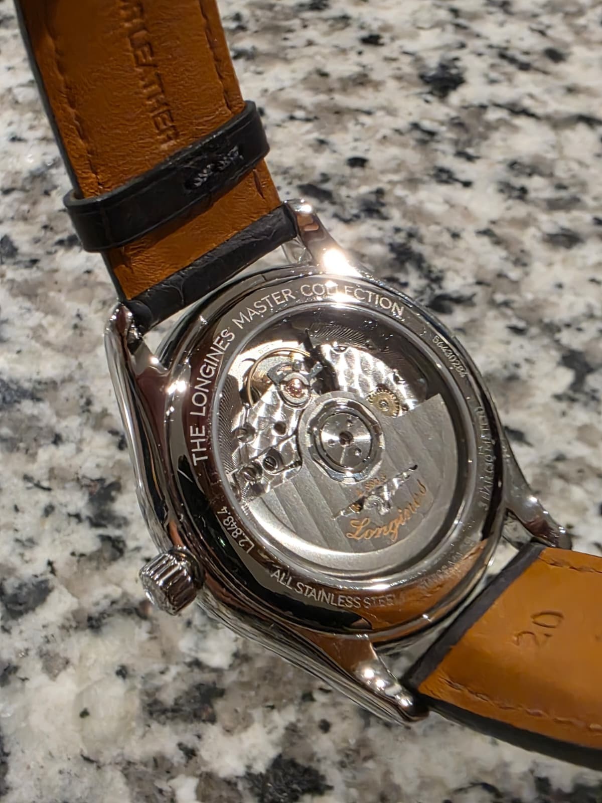 Longines Master Collection 38.5mm Men’s Watch L2.843.4.93.2 Salmon Dial