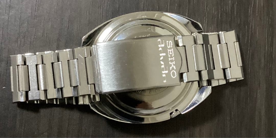 Seiko Advan 7019-7000 Automatic Watch 21 Jewels Vintage 39mm Blue Gradation Dial