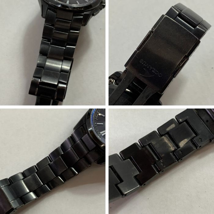 Casio Oceanus OCW-S100B-1AJF Solar Radio Titanium Watch Used Japan